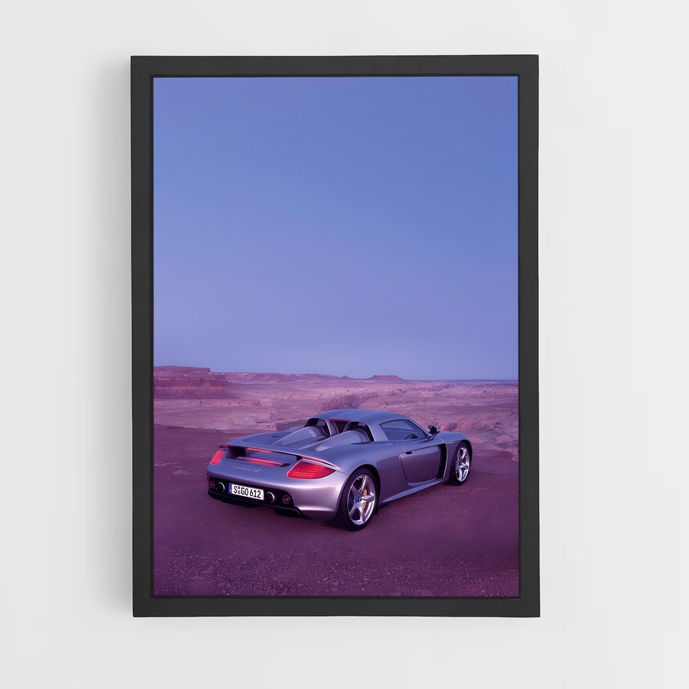 Poster Mirage Mécanique – affiche Porsche (vue 2)